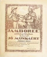 1933 Gödöllő, cserkész Jamboree előkészítésében kifejtett jó munkáért kiállított oklevél