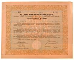 5db klf magyar részvény, közte Budapest 1910. "Saját Otthon Részvénytársaság" részvénye 20...