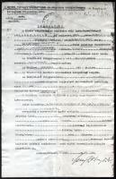 1918-1940 Molnár (Moskovitz) Lajos zsidó származású katona I. és II. világháborús katonai dokumentum...