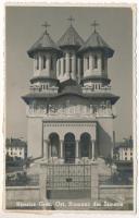 1937 Piski, Simeria; Biserica Grec. Ort. Romana / Román ortodox templom / Romanian Orthodox church. J. Horváth photo (EK)