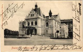 1903 Znojmo, Znaim; Stadt Theater / theatre