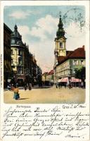 1903 Graz, Herrengasse / street