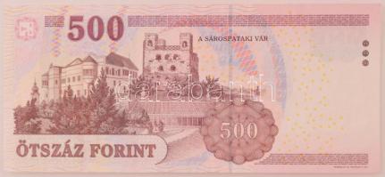 2010. 500Ft "EA" T:F szép papír