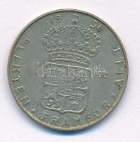 Svédország 1954TS 1K Ag "VI. Gusztáv" T:XF patina 
Sweden 1954TS 1 Krona Ag "Gustaf ...