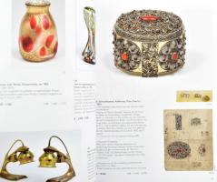 Dorotheum árverési katalógus, Jugendstil és iparművészet témában, 2018