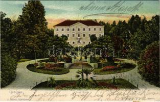 1903 Ljubljana, Laibach; Grad Tivoli / castle (EK)