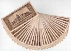 1946. 100.000.000P (30x) mind különféle sorozatszámmal "P 001 - P 317" között T:F
Adamo P...