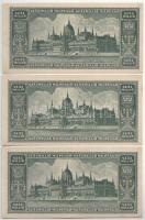 1946. 100.000.000MP (7x) T:AU,XF mind hajtatlan, egyiken firka
Adamo P33