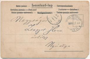 1900 Kislány ázsiai ruhában. Czigány Panna (Czinka Panna) vers / Girl in Asian style dress (16,5 x 1...