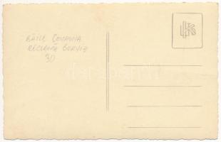 Kovászna-fürdő, Baile Covasna; Borvíz reklám / mineral water advertisement. photo