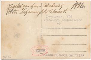 1926 Temesvár, Timisoara; Atelierul Johannesfeld / téglagyár, műhely / brickworks, workshop, interio...