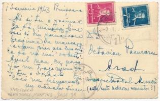 1943 Temesvár, Timisoara; vadászok zsákmánnyal / hunters with prey. photo (EK)