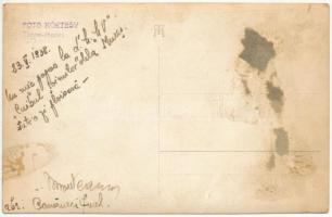 1938 Marosvásárhely, Targu Mures; erdélyi népviselet, tisztek / Transylvanian folklore, officers. Kö...