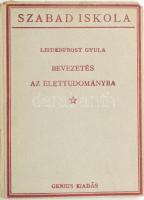 Leidenfrost Gyula: Bevezetés az élettudományba. Szabad Iskola II. köt. Bp., 1922., Genius. Kiadói kartonált papírkötés, sérült gerinccel.