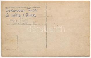 Pusztakalán, Kalán, Calan; Fürdő, csoportkép / bath, group photo (fl)