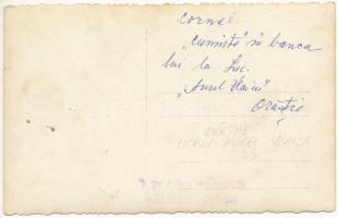 Szászváros, Broos, Orastie; Liceul Aurel Vlaicu / gimnázium, tanterem belső / grammar school, classr...