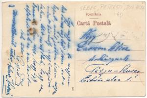 Péterfalva, Petersdorf, Petresti; Fabrica de hartie Petrifalau / Petersdorfer Papierfabrik / papírgy...