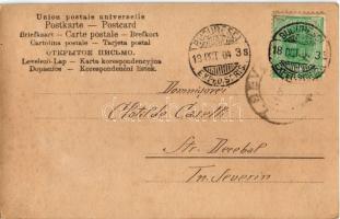 1904 Jan Kubelík (Kubelick) cseh hegedűművész / Czech violinist and composer (EK) + "BUDAPEST E...