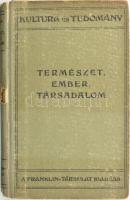 Ralph Waldo Emerson: Természet, ember, társadalom. Válogatott tanulmányok.Ford. és bev. Dr. Wildner Ödön. Kultura és Tudomány. Bp.,1921, Franklin. Kiadói kemény-kötés, kopott borítóval, sérült gerinccel.