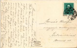 1937 Budapest VI. Nyugati pályaudvar Démusz MÁV vasúti étterem, belső (EK)