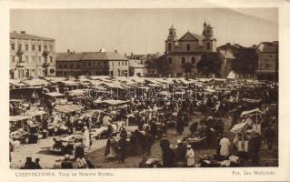 Czestochowa new market with church (EB)