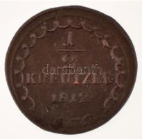 1812S 1/2kr Cu "I. Ferenc" Szomolnok T:F karc