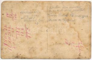 1940 Besuresti Mici (?) (Temes, Timis); román katonák gépfegyverrel / Romanian military, soldiers wi...