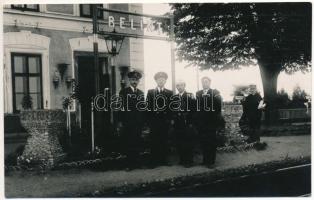 Belence, Bélinc, Belintz, Belint; Gara / vasútállomás / railway station. photo