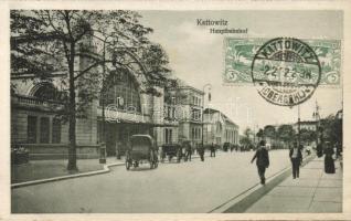 Kattowitz main railway station