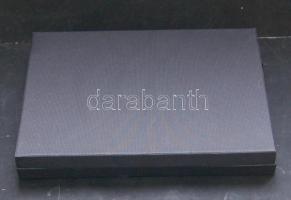 Éremtartó kazetta, 1db tálcával, 24 férőhellyel, 50x50mm