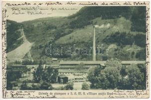 1931 Brád, Uzinele de stampare a soc. "Mica" / nyomdaüzem, gyár / factory, printing plant (EK)