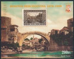 1998/18 Bosznia Hercegovina emlékív