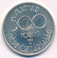 1988. 500Ft Ag "1990. Labdarúgó Világbajnokság - három játékos" kapszulában T:BU Adamo EM1...
