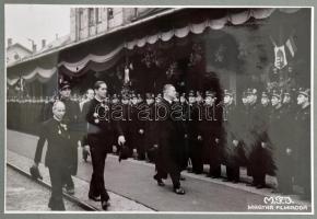 1941 A. M. kir. Államvasutak szatmárnémeti fiúnevelő intézetének és árvaházának megnyitó ünnepe. Kor...