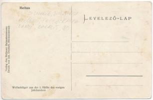 Nagydisznód, Heltau, Cisnadie; Wollschläger aus der 1. Hälfte des vorigen Jahrhunderts / Helytörténe...