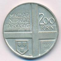 1977. 200Ft Ag "Festők II. - Csontváry" T:BU patina Adamo EM52