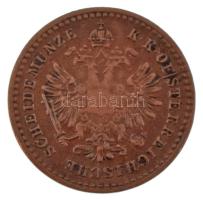 Ausztria 1859A 5/10kr Cu T:XF,VF patina Austria 1859A 5/10 Kreuzer Cu C:XF,VF patina Krause KM#2182