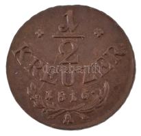 Ausztria 1816A 1/2kr Cu T:AU
Austria 1816A 1/2 Kreuzer Cu C:AU
Krause KM#2110
