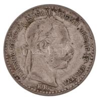 1869KB 10kr Ag "Magyar Királyi Váltó Pénz" T:VF patina Adamo M10.1