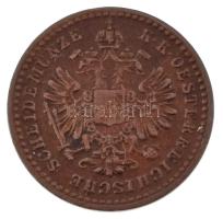 Ausztria 1866A 5/10kr Cu T:XF kis karc Austria 1866A 5/10 Kreuzer Cu C:XF small scratch Krause KM#2182