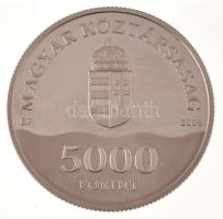 2008. 5000Ft Ag "XXIX. Nyári Olimpiai Játékok, Peking" kapszulában, tanúsítvánnyal, sérült...