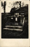 10. Isonzoschlacht 27. Inf. Brig. im Mai 1917, Heldengrabdenkmal / Hősi emlék az isonzói csata emlkére / WWI K.u.k. military heroes monument. photo (fl)