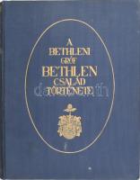 Lukinich Imre: A Bethleni gróf Bethlen-család története. Bp.,[1927.], Athenaeum,8+591 p. + 12 (közte 3 színes táblával) t. Gazdag képanyaggal illusztrált. A rajzok K. Sebestyén József és Bundschuh Ottó festőművészek munkái. Kiadói, aranyozott táblás egészvászon-kötés, a borítón kis kopásnyomokkal, de alapvetően jó állapotban.