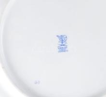 Kalocsai címermintás tál, jelzett, hibátlan, d: 19,5 cm