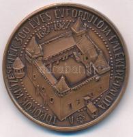 Buda István (1952-) 1987. "MÉE Budapest - Pálfy Tamás Palotai Várkapitány" bronz emlékérem...