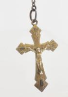 Ezüst(Ag) rózsafüzér, jelzés nélkül, nettó: 19,1 g