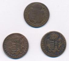 1763. Rézdénár "Mária Terézia / zárt korona" T:VF,F Huszár: 1756., Unger III.: 1278