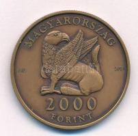 2014. 2000Ft Cu-Zn "Somogyvár-Kapuvár Nemzeti Emlékhely" T:BU 
Adamo EM279