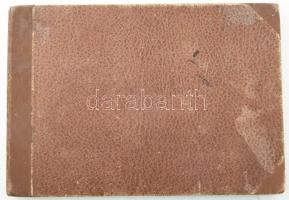 cca 1920-1940 Cipő-minta gyűjtemény, nagyrészt német mintákkal (E. Robert Knöfel rajzai), és kisebb ...