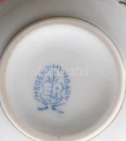 Herendi eton mintás csésze. Kézzel festett, jelzett, hibátlan, m: 5 cm